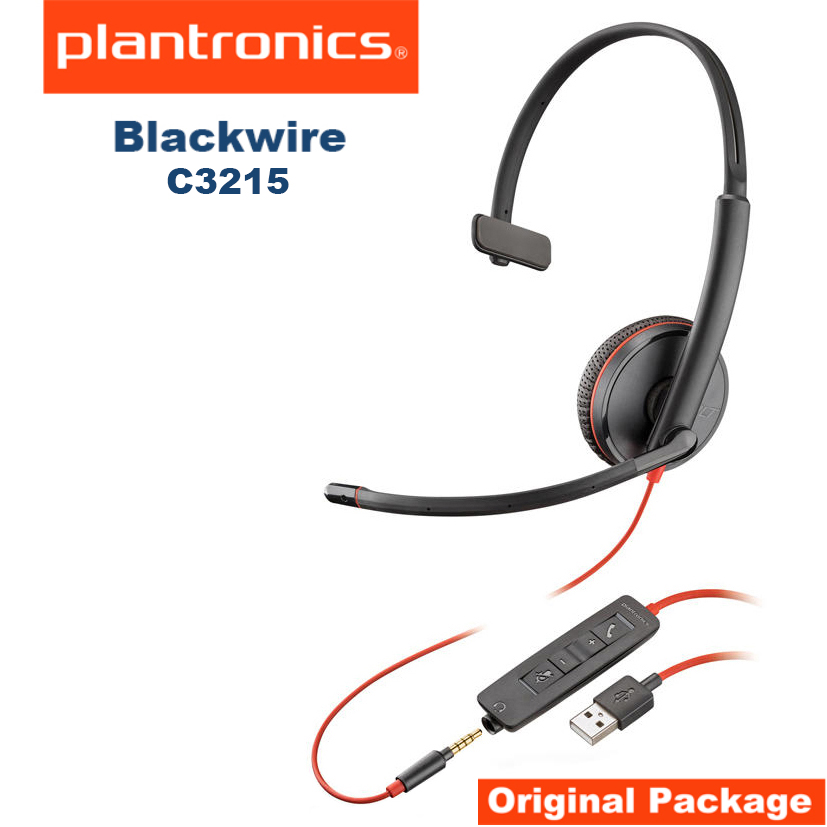 Plantronics Blackwire C3215 USB-A , ׷̵..